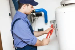 Water heater maintenance services by Advanced Home Services